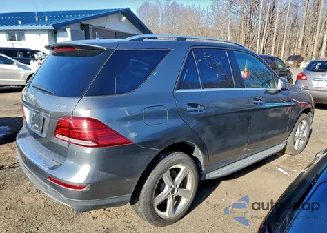 2017 Mercedes-Benz Gle 350 4Matic из США, поврежденный, VIN 4JGDA5HB0HA913926